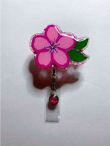 Cherry Blossom Badge Reel