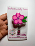 Cherry Blossom Badge Reel