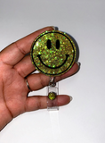 Smiley Face Badge Reel