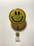 Smiley Face Badge Reel