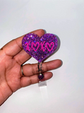 XOXO Heart Badge Reel