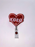 XOXO Heart Badge Reel