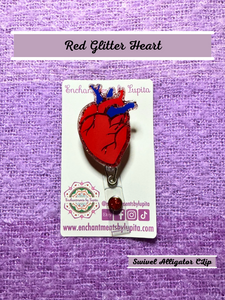 Heart Badge Reel - Ready to Ship