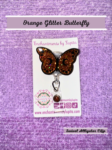 Butterfly Badge Reel - Ready to Ship