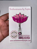 Lotus Flower Badge Reel