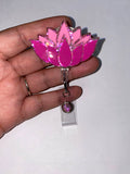 Lotus Flower Badge Reel