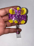 It's My Birthday Badge Reel