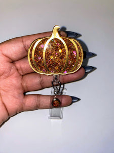 Pumpkin Badge Reel