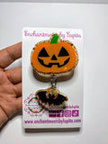 Jack-O-Lantern Badge Reel