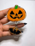 Jack-O-Lantern Badge Reel