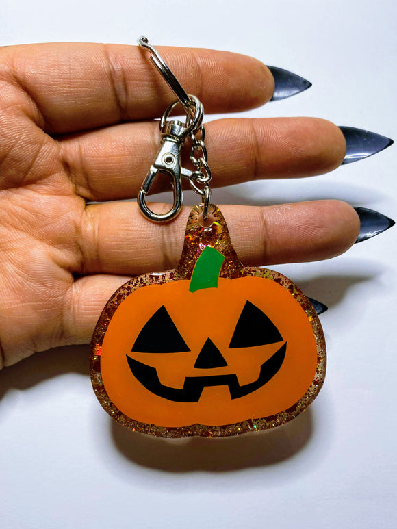 Jack-O-Lantern Keychain