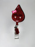 Blood Drop Badge Reel