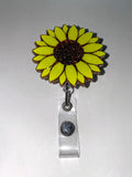 Sunflower Badge Reel