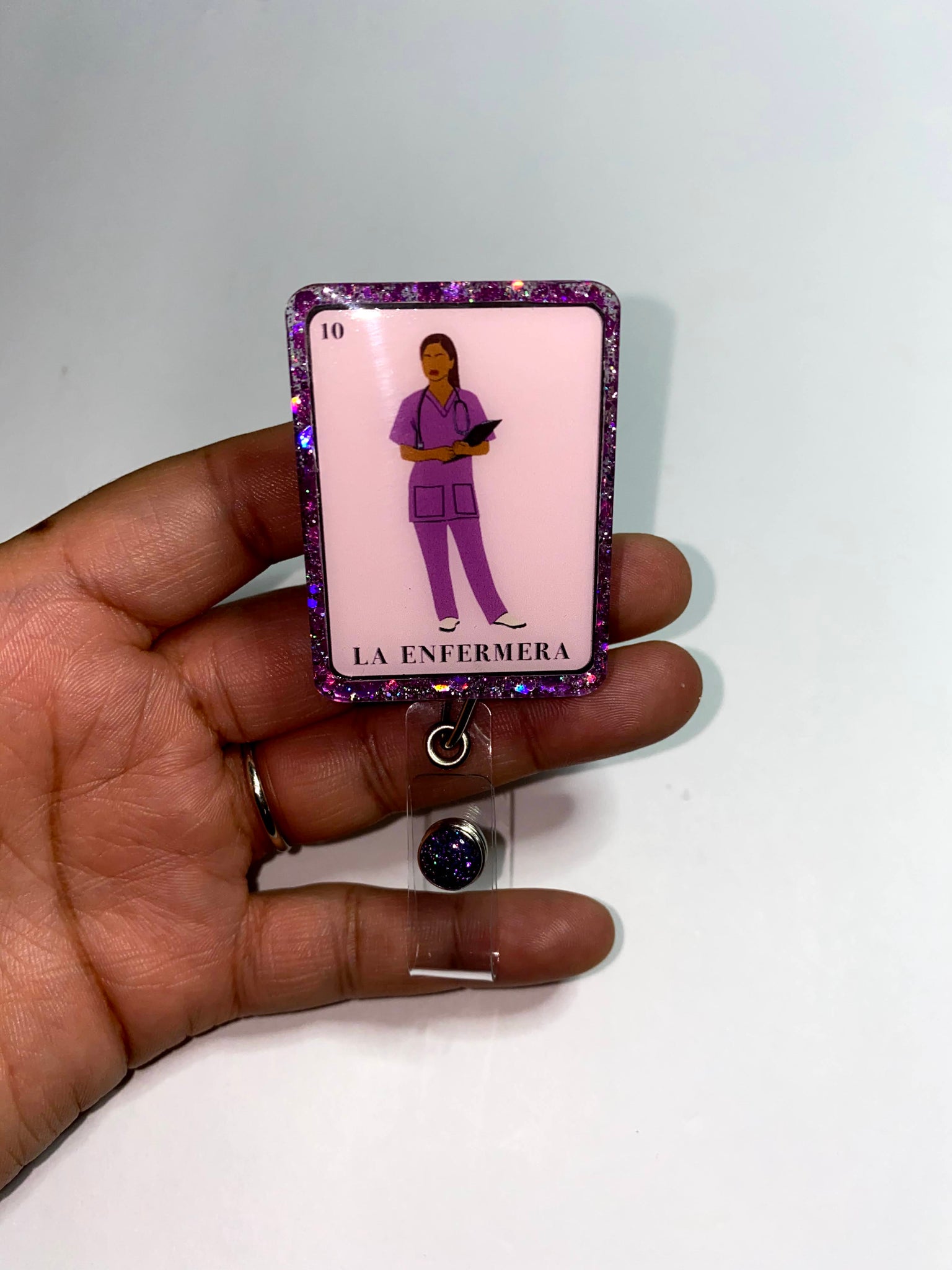 La Enfermera Badge Reel - Enchantments by Lupita